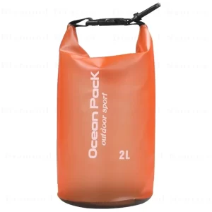 Saco Estanque a Prova D’água 2 Litros Cor Laranja
